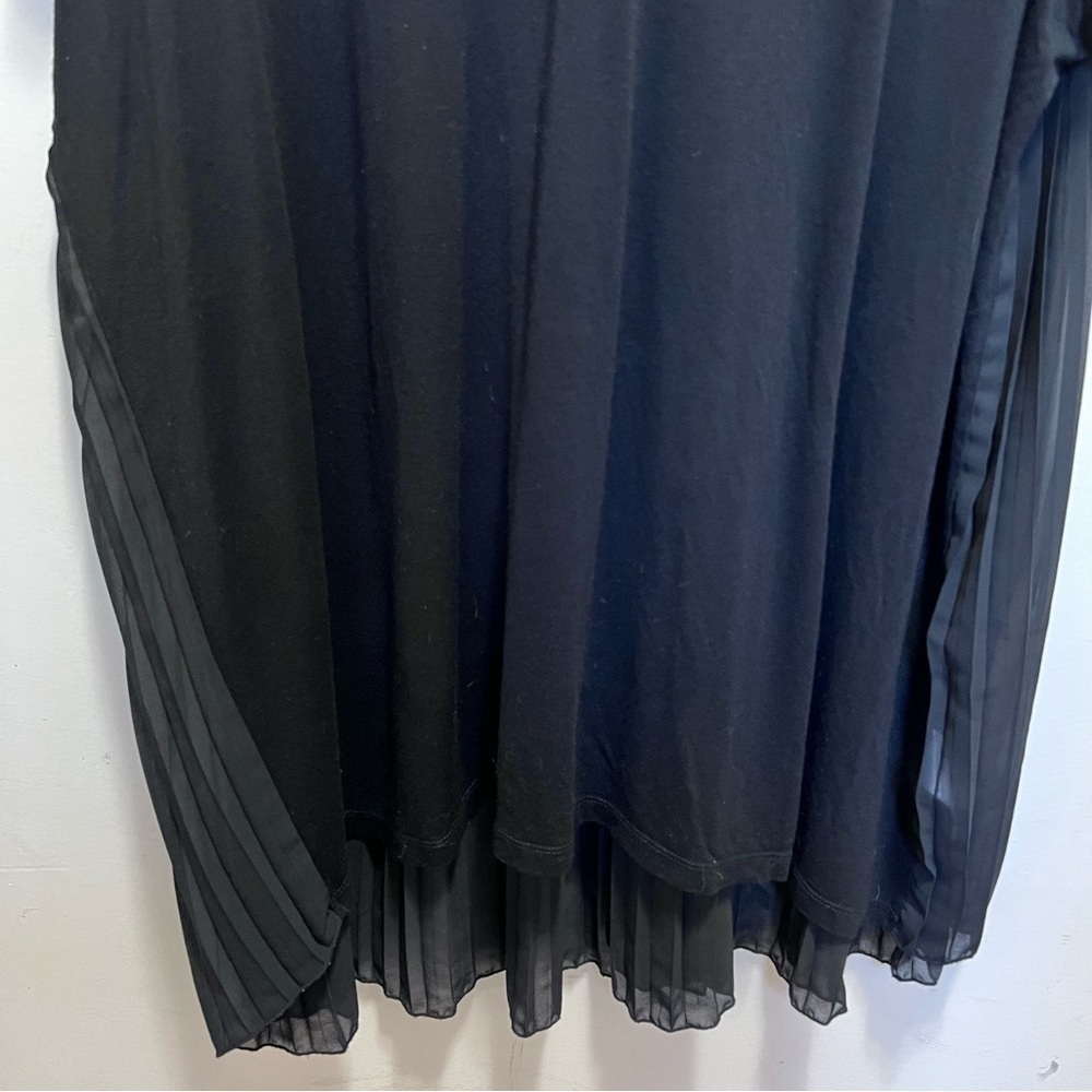PENNINGTON’S Black Oversized Pleated Tunic Top Size X - Picture 3 of 9